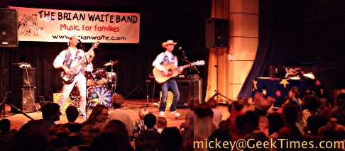 brian waite band onstage
