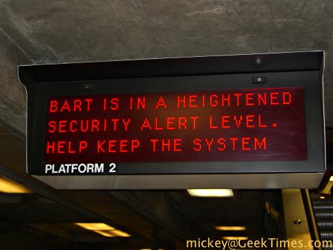 BART security