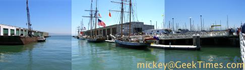 sailing ships, San Francisco