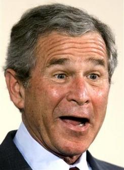 happy George W. Bush
