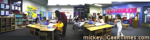 classroom panorama