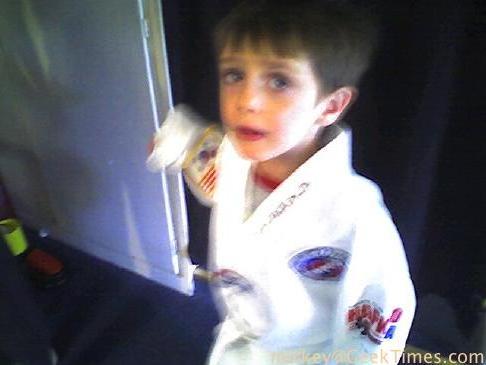 Gabriel at Hapkido