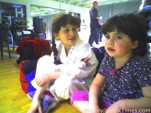 Lila & Brianna at Hapkido