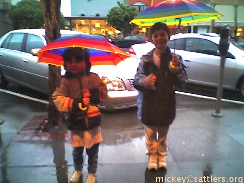 Lila & Isaac adapt to the rain