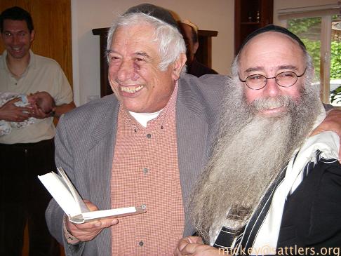Rabbis Shalom Ezran and Rabbi Chanan Feld