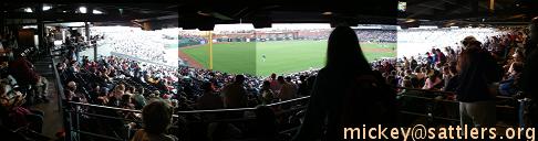 AT&T park: our seats