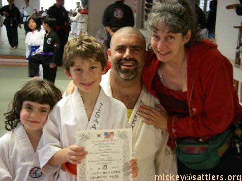 the whole Hapkido family