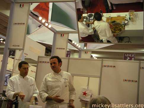 Fancy Foods Show: Sardinian cooks