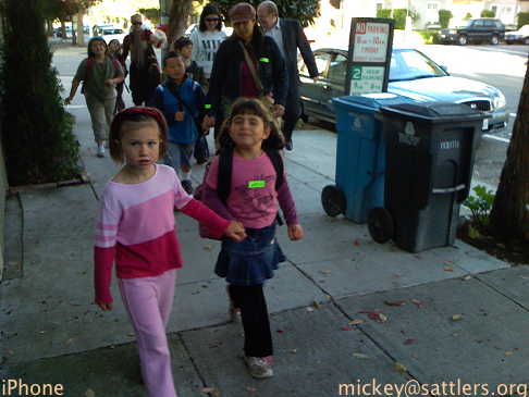 Walk-to-School Day: Lila