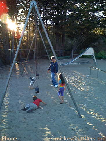 Jake & Anthony @ Corona Heights playground