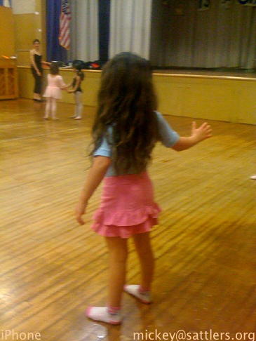 Lila's ballet class