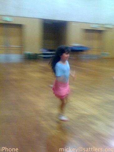 Lila's ballet class