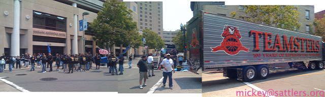 Teamsters' protest, Oakland