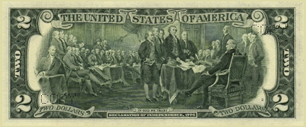 US $2 bill