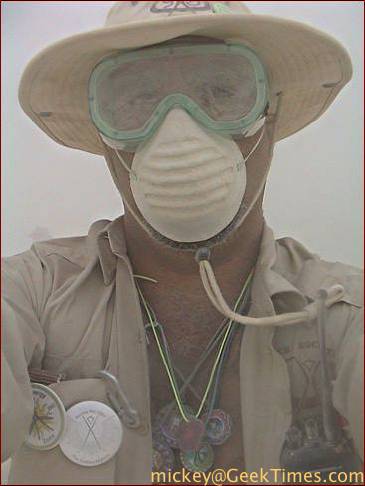 Ranger Mickey in Dust Storm