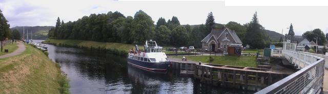 Ft. Agustus waterway & Loch Ness