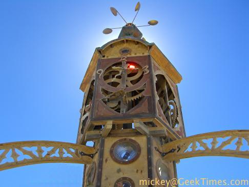 Clockworks, Liam McNamara, San Francisco; blocking the sun