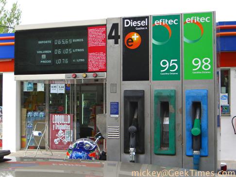 petrol; 65.69 Euros