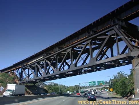 train trestle bridge near Auburn