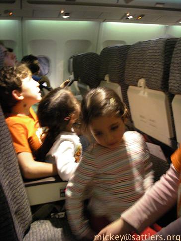 kids' in-flight fun