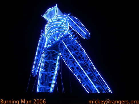 Burning Man 2006: the Man from below