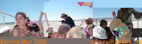Burning Man 2006: on art bus