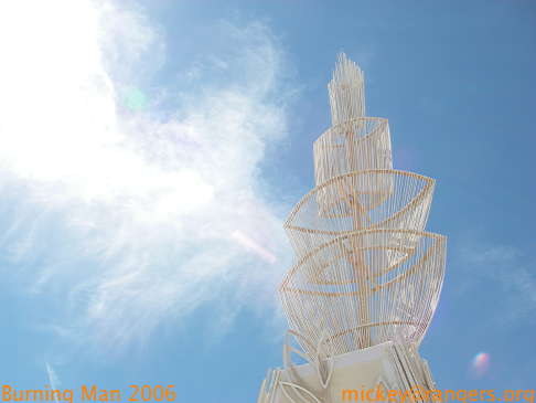 Burning Man 2006: The Temple's spire