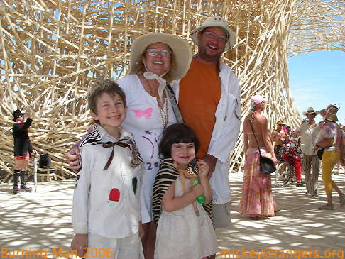 Burning Man 2006: Uchronia (The Belgian Waffle): 