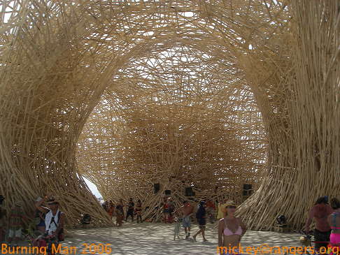 Burning Man 2006: Uchronia (The Belgian Waffle): 