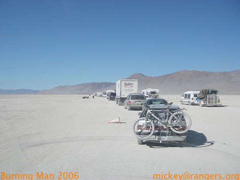 Burning Man 2006: we leave the playa