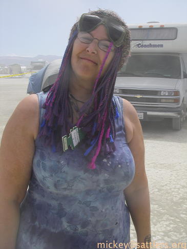 Burning Man 2007: Kidsville Mayor Lora