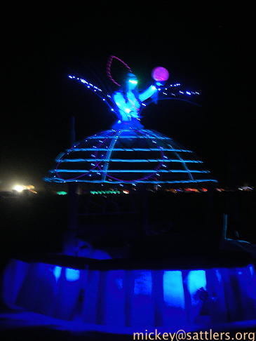 Burning Man 2007: art car
