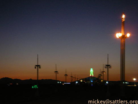 Burning Man 2007: dawn