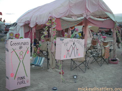 Burning Man 2007: Kidsville - Pink Purl Camp