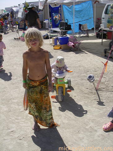 Burning Man 2007: Kidsville kids