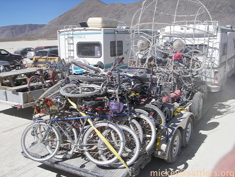Burning Man 2007: a few more bicycles