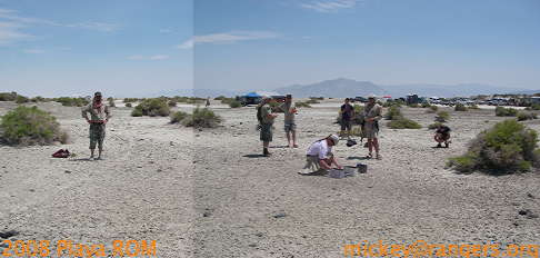 Burning Man 2008 Playa ROM - the gun range