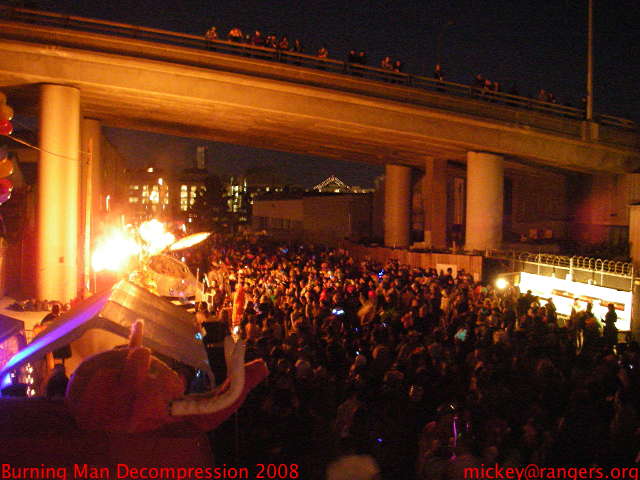 Burning Man San Francisco Decompression 2008: 