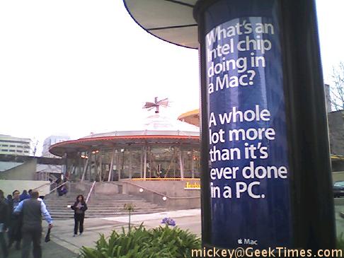 Macworld advertising debuts