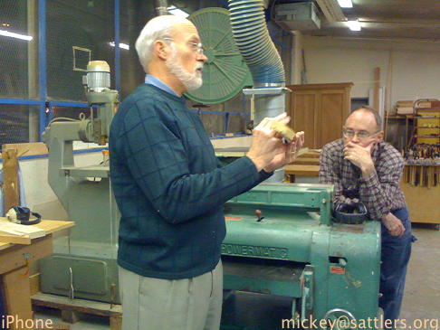 Randall Museum: Chris teaches woodworking safety
