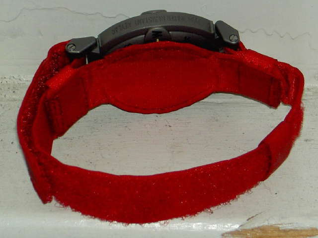 Yema Bi-Pole (1989) red Kevlar wristband