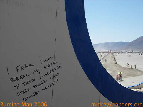 Burning Man 2006: engineering criticism